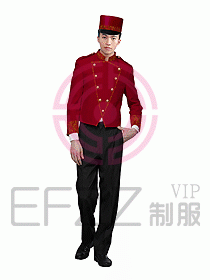 酒店門童制服256