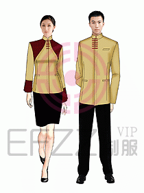 前廳大堂服務(wù)生制服288