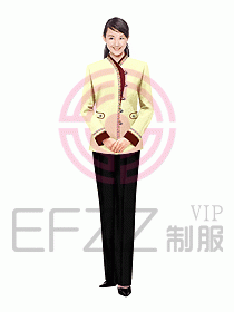 客房服務員服裝022