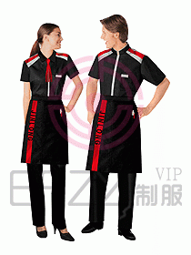西餐服務(wù)生服裝064
