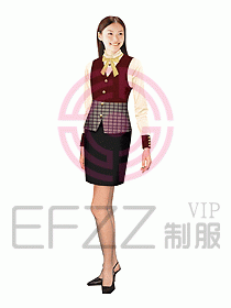 西餐服務(wù)生服裝134