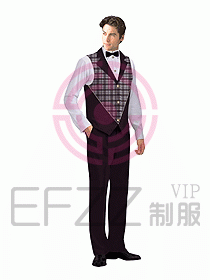 西餐服務(wù)生服裝143