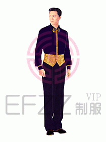 西餐服務生服裝155