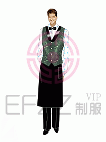 西餐服務生服裝247