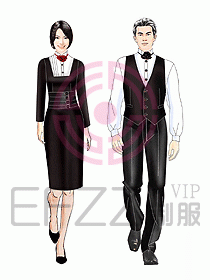 西餐服務(wù)生服裝260