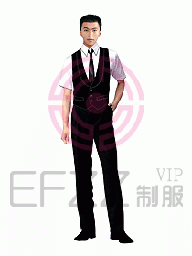 西餐服務(wù)生服裝273