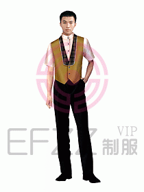 西餐服務生服裝337