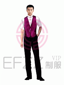 西餐服務生服裝367