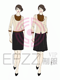 西餐服務生服裝395