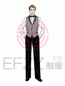 西餐服務生服裝406