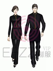 西餐服務生服裝412