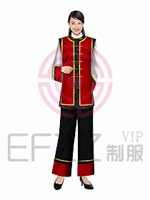 中餐服務員制服153