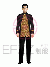 中餐服務(wù)員制服200