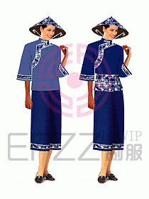 中餐服務員制服228