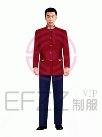 中餐服務員制服257