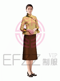 中餐服務員制服305