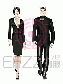 中餐服務員制服335