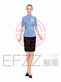 中餐服務員制服350