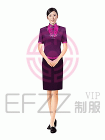 中餐服務(wù)員制服385