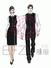 中餐服務員制服412