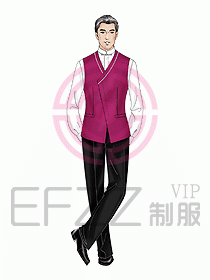 中餐服務員制服415