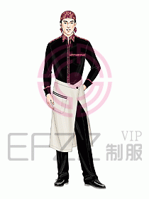 中餐服務員制服417