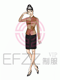 中餐服務(wù)員制服424