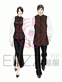 中餐服務員制服434