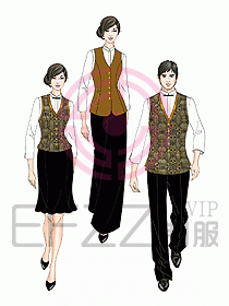 中餐服務員制服440