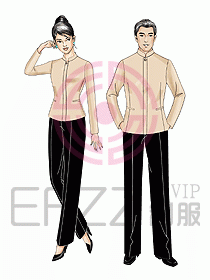 中餐服務(wù)員制服470