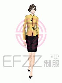 中餐服務員制服496