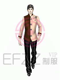 中餐服務員制服513