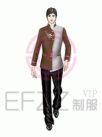 中餐服務員制服516