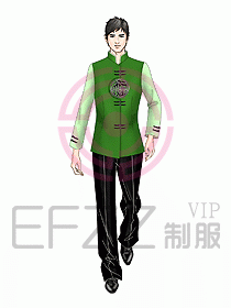 中餐服務員制服520