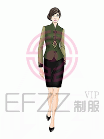 中餐服務(wù)員制服533