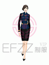 中餐服務員制服535