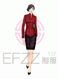 中餐服務(wù)員制服537