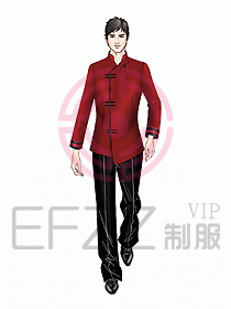 中餐服務員制服538
