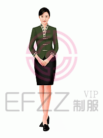 中餐服務員制服550