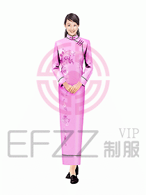 中餐迎賓制服002