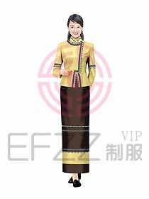 中餐迎賓制服025