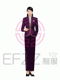 中餐迎賓制服035