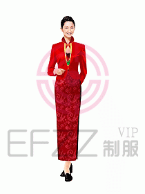 中餐迎賓制服047
