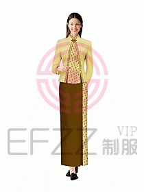 中餐迎賓制服064