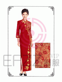 中餐迎賓制服078