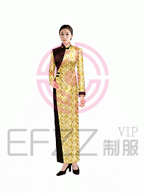 中餐迎賓制服143