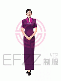 中餐迎賓制服163