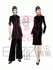 中餐迎賓制服186