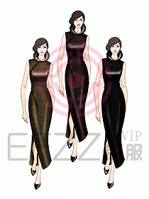 中餐迎賓制服192