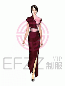 中餐迎賓制服208